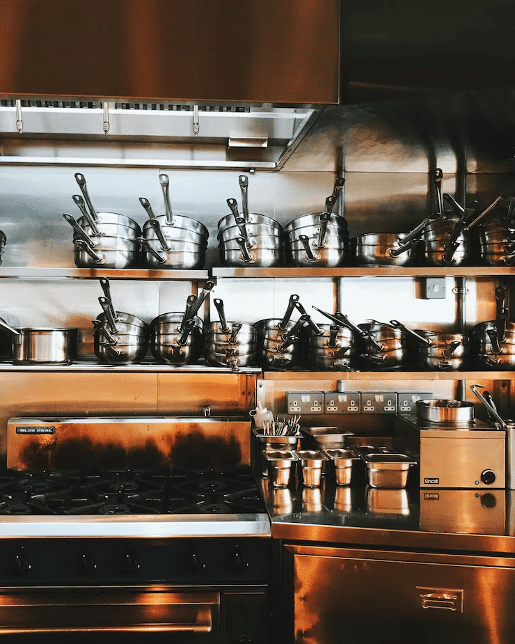 Small Restaurant Kitchen Setup