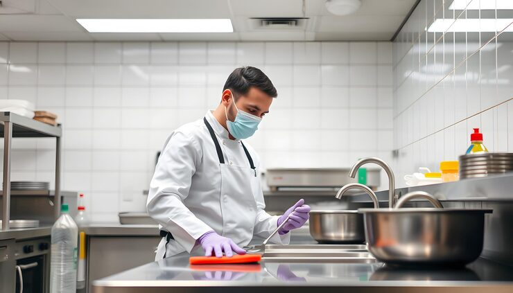 kitchen staff equipment safety training UAE