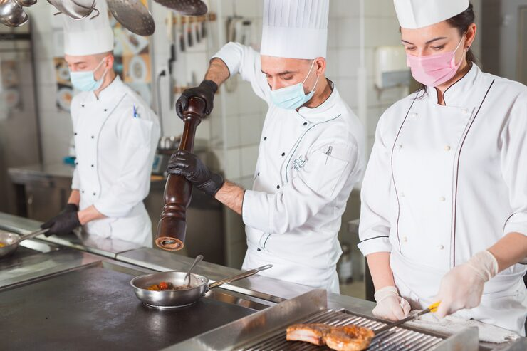kitchen staff equipment safety training UAE