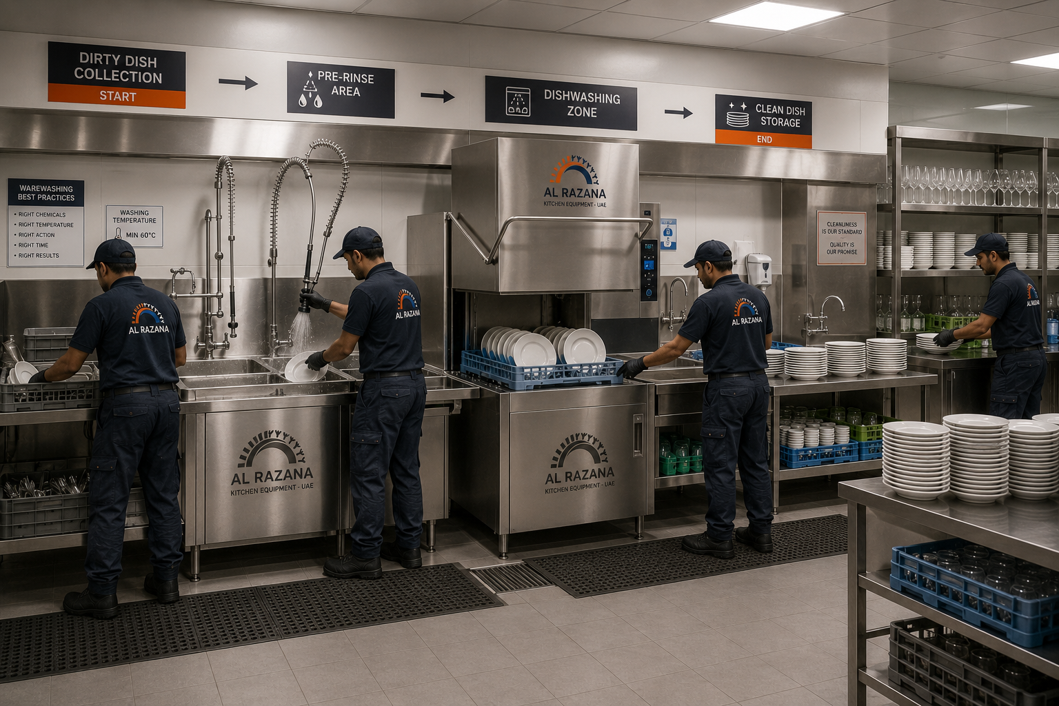 Designing an Efficient Warewashing Area
